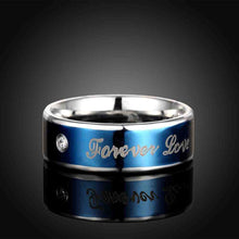 Gorgeous Titanium Steel Engagement rings Forever love anel ruby jewelry TSGR 97 ELY