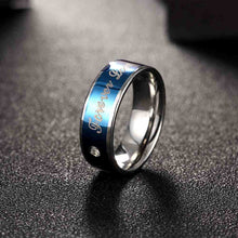 Gorgeous Titanium Steel Engagement rings Forever love anel ruby jewelry TSGR 97 ELY