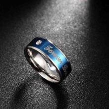 Gorgeous Titanium Steel Engagement rings Forever love anel ruby jewelry TSGR 97 ELY