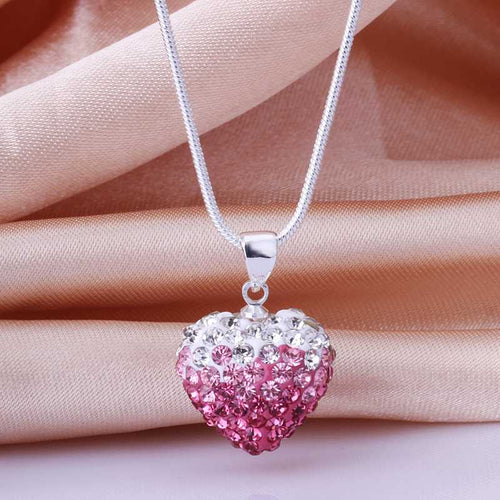 Gorgeous african beads necklace men pink heart lp colar bijouterie SBN 2 ELY