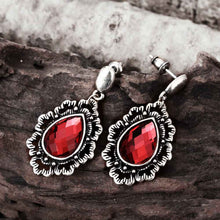 Gorgeous earing Polygon inlay crystal stud boucle doreille femme jewelry 267 ELY