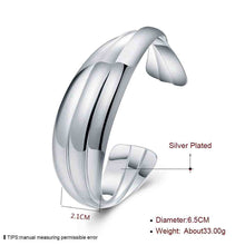 Gorgeous silver Bracelet & Bangle Triple Pieces women pulseras Hand Madeball SMTB 44 ELY