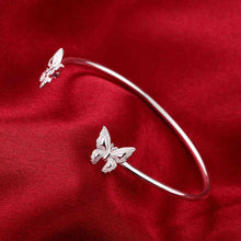 Gorgeous silver Butterfly men bracelet SMTB228 ELY