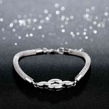 Gorgeous silver plated bracelets Hollow edge pulseira masculina jewelry379 ELY