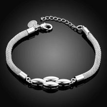 Gorgeous silver plated bracelets Hollow edge pulseira masculina jewelry379 ELY