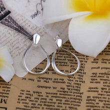 Gorgeous silver plated earrings Tatu stud orecchini sport ELY