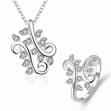 Gorgeous silver plated jewelry set pruple leaf earrings+Anklet african jewelry set margarida 48 ELY