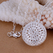 Gorgeous silver-plated pendant Round Bag tattoo choker joyas ELY