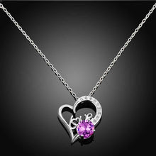 Gorgeous silver plated women necklace Dimensity collares joyas FSPN 22 ELY