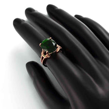 18K Gold Plating engagement ring big green gem prices in euros ruby jewelry SKGR1 5 ELY