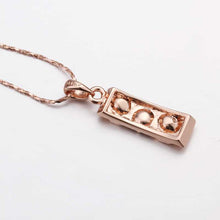 18K Gold Plating pendants flower cards bisuteria jewellery243 ELY