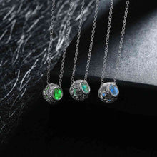 Pendant Glowing necklace Round ball maxi colar jewerly accessories LUYN 81 ELY