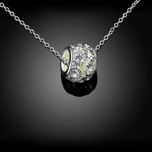 Pendant Glowing necklace Round ball maxi colar jewerly accessories LUYN 81 ELY