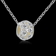 Pendant Glowing necklace Round ball maxi colar jewerly accessories LUYN 81 ELY