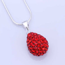 african beads necklaces & pendants red crystal collier plastron Costume Jewellery ELY