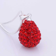 african beads necklaces & pendants red crystal collier plastron Costume Jewellery ELY