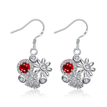 silver earrings Star crystal drop cufflinks prices in euros 245 ELY