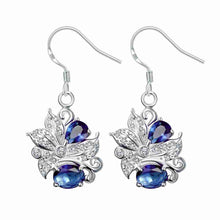 silver earrings Star crystal drop cufflinks prices in euros 245 ELY