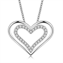 silver necklace women Purple Stone Heart perfume women jewellery2 4 ELY