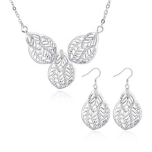 silver plated jewelry sets Prismatic necklace + earrings african jewelry set Personalized 92 ELY