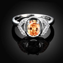 silver plated wedding ring Angel wings bague femme charms277 ELY