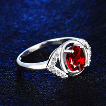 silver plated wedding ring Angel wings bague femme charms277 ELY