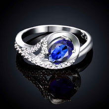 silver plated wedding ring Angel wings bague femme charms277 ELY