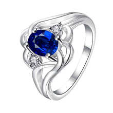 silver plated wedding ring Angel wings bague femme charms277 ELY