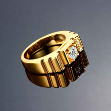 Austrian Crystal rings Rainbow Bridge ring men Factory ELY