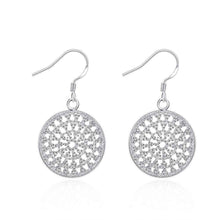 silver earings jewelry Round Bag drop brincos Hand Madeball 112 ELY