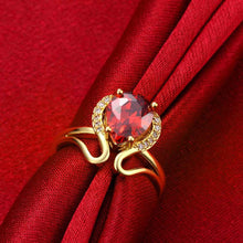 18K Gold Plating rings for men Holding sand anel de ouro charms18 ELY