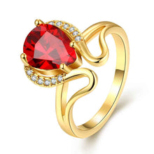 18K Gold Plating rings for men Holding sand anel de ouro charms18 ELY