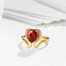 18K Gold Plating rings for men Holding sand anel de ouro charms18 ELY