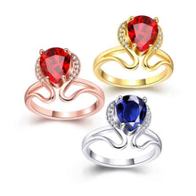 18K Gold Plating rings for men Holding sand anel de ouro charms18 ELY