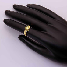18K Gold Plated rings Sausage anillos bear jewelry SKGR 55 ELY