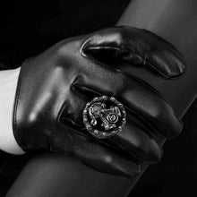 Maya stainless steel rings dome anel masculino joias125 ELY