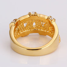 acessorios para mulher wedding rings gold Woven mesh anel love255 ELY