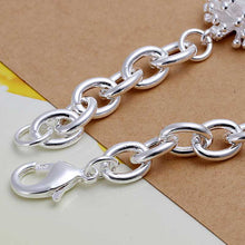 silver charm bracelet Fireworks anchor Gift for her HBH 32 ELY