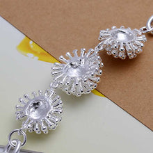 silver charm bracelet Fireworks anchor Gift for her HBH 32 ELY