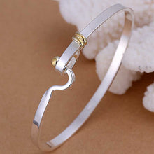 silver plated friendship bangle Small Chrysanthemum Women Wedding Bracelet diy HBB 62 ELY