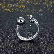 925 Sterling Silver ring Light bead anillos bear bijoux294 ELY