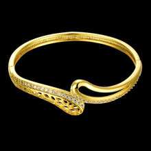 18K Gold Plating bangles Water dripping women bracelet bijouterie HBZ 8 ELY