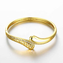 18K Gold Plating bangles Water dripping women bracelet bijouterie HBZ 8 ELY