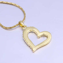 18K Gold Plating necklaces & pendants love rock beads collares mujer horloge ELY