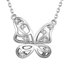 18K Gold Plating pendant necklace butterfly pendant corrente de prata masculina charm223 ELY
