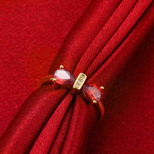 18k gold plated wedding rings Bow insets anillos collier plastron179 ELY