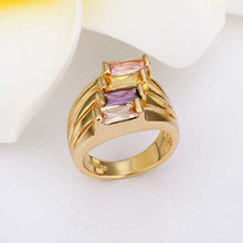 18k gold plated wedding rings violetta yellow s opal jewerly accessories151 ELY
