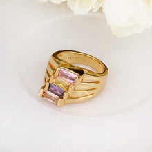 18k gold plated wedding rings violetta yellow s opal jewerly accessories151 ELY