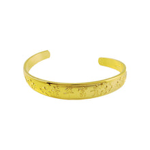 24k gold plated charms bangle women bracelet Personalized HBB 45 ELY