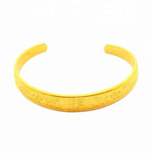 24k gold plated charms bangle women bracelet Personalized HBB 45 ELY